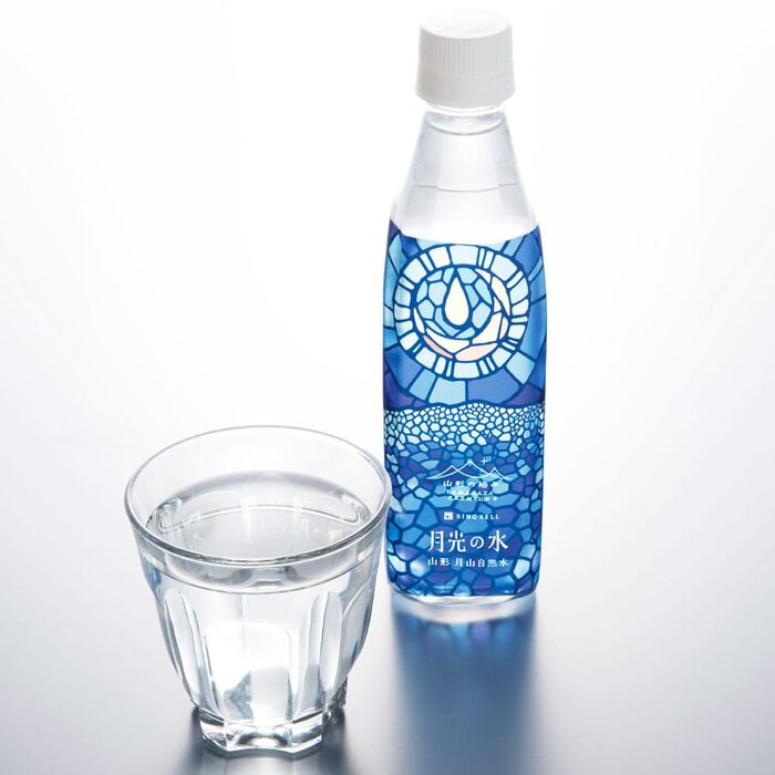 Marca de água mineral premium do Japão Moonlight 