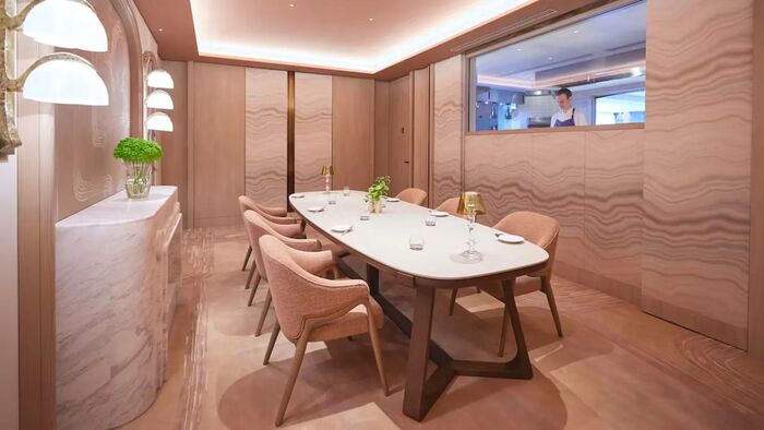 Sala jantar privativa do Sézanne