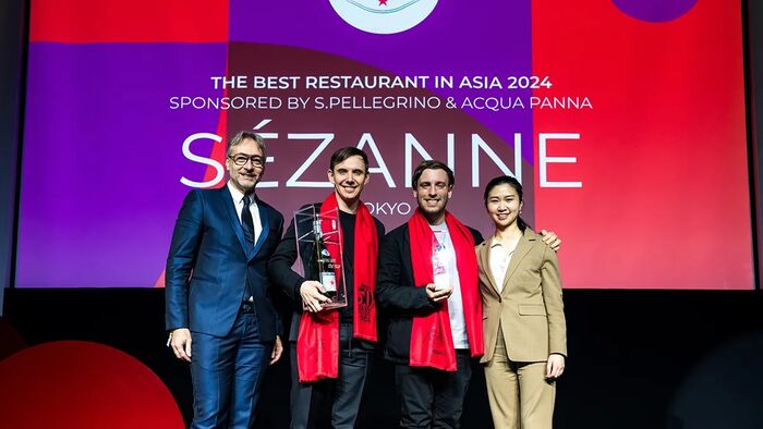 Premiação de 50 melhores restaurantes da Asia 2024