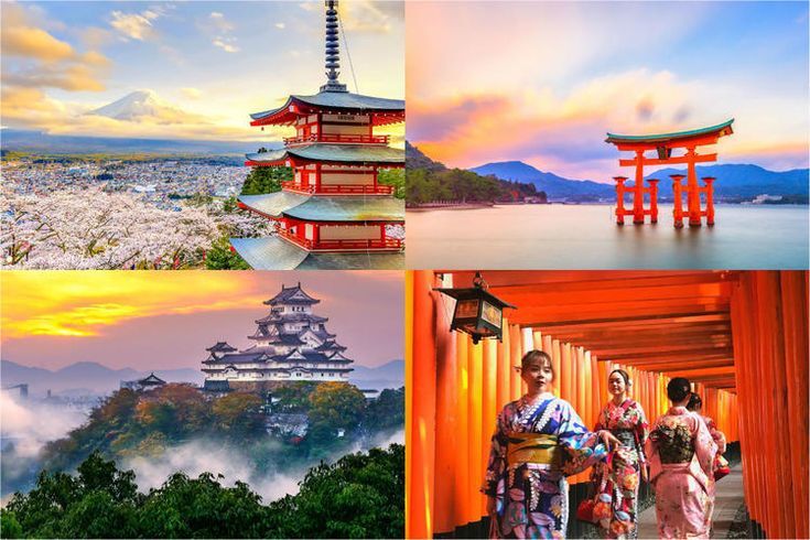 Locais disputados para visitar no Japão