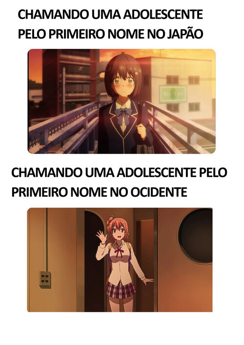 Meme mostra que chamar pelo primeiro nome no Japão não é comum