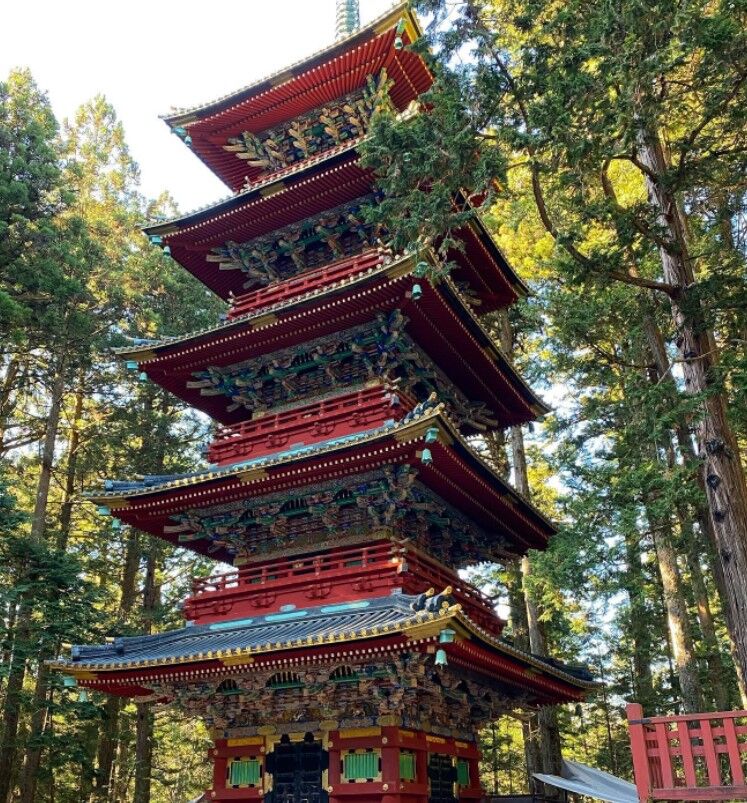 Pagoda do santuário Toshogu Nikko