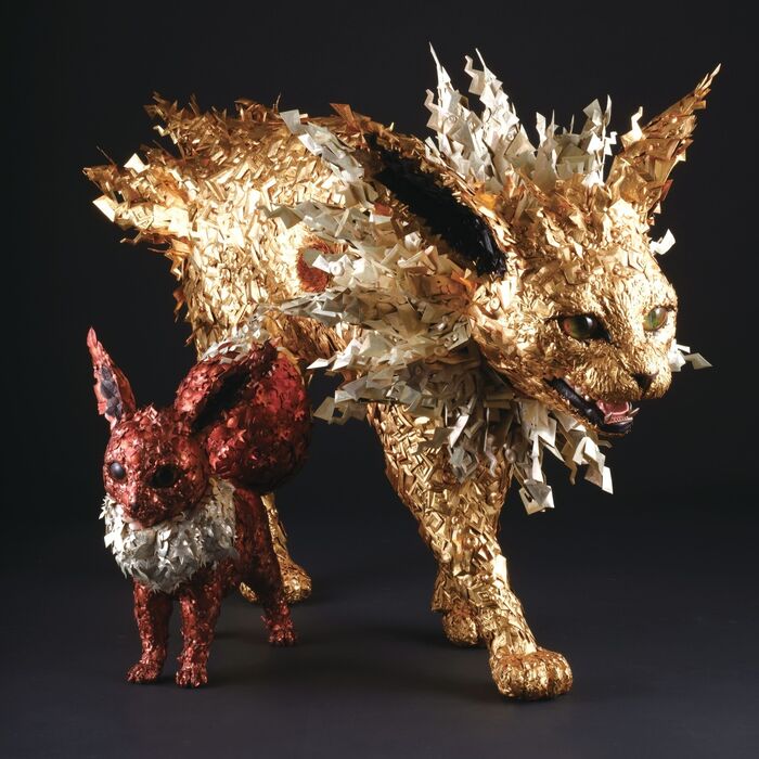 Pokémons de metal de Taichiiro Yoshida são uma das obras incríveis para a exposição de Pokémon do Japan House LA