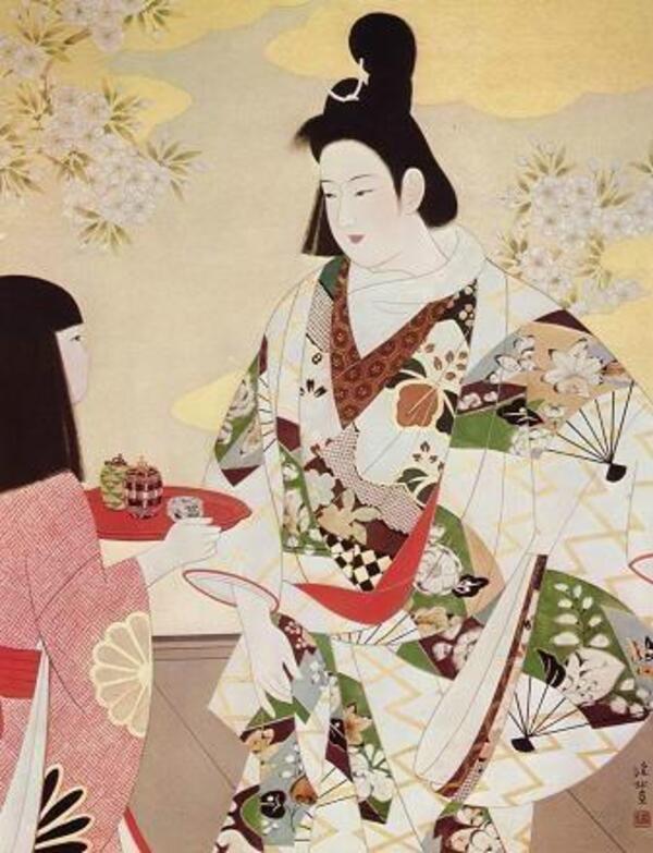 Cortesãs Tayū tinham uma aprendiz para servi-las como garota de recados e ajudar nas tarefas do dia a dia