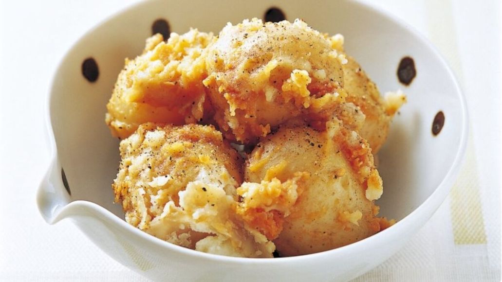Batata com missô e manteiga