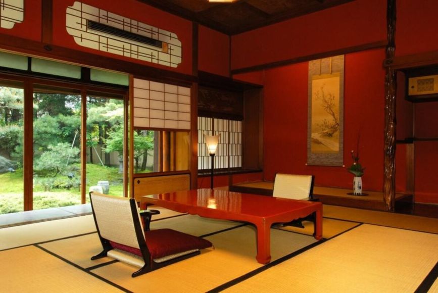 Quarto de Ryokan como é