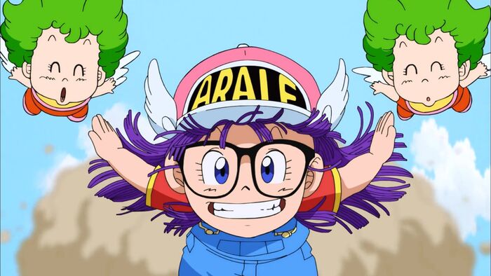 Arale chan é personagem de cartoon no Japão