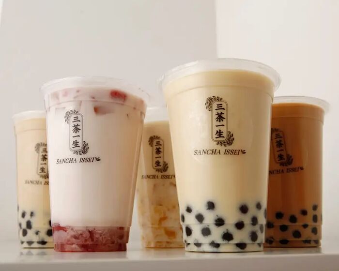 Bubble tea é popular no verão