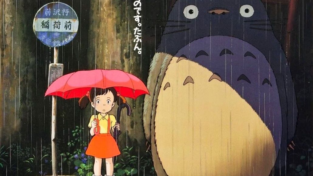 Menina do pôster oficial do filme Meu Amigo Totoro que não está na animação. Quem é?