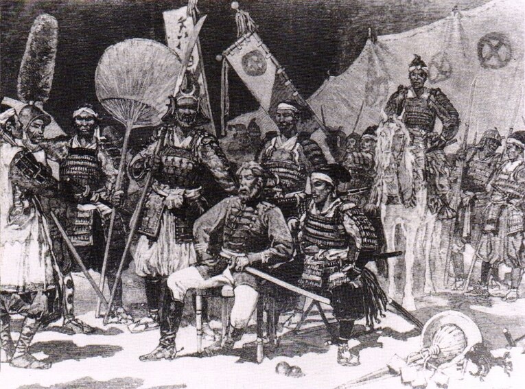 Muitos prisioneiros da prisão Abashiri em seus primeiros anos eram guerreiros leais ao shogunato Tokugawa, ou ao menos ao modelo de governo do shogun, que participaram junto com os rebeldes liderados por Saigō Takamori