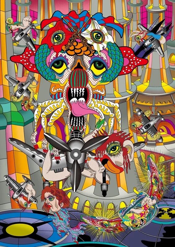 Estilo de Keiichi Tanaami