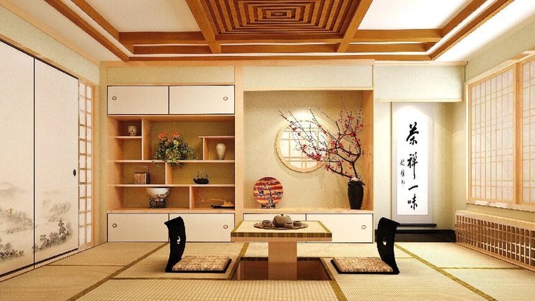 Apesar das muitas possibilidades do espaço Tokonoma (床の間) para a apreciação das artes, cultura e religião tradicionais do Japão, todos eles tem o espaço negativo  em comum