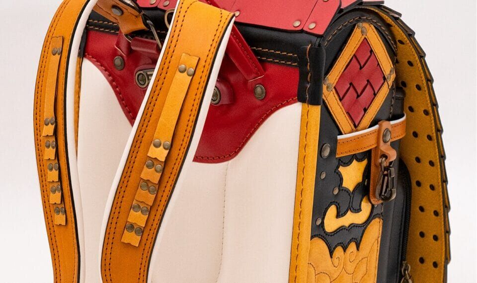 Randoseru samurai é toda trabalhada em detalhes incríveis