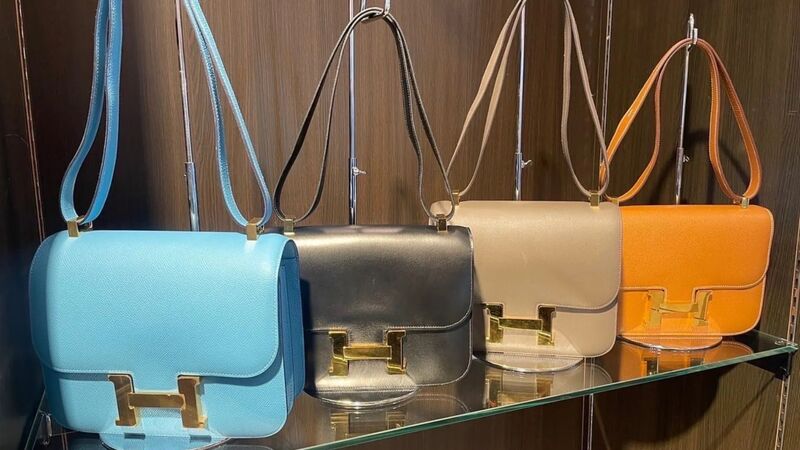 Bolsas de segunda mão vintage no Japão