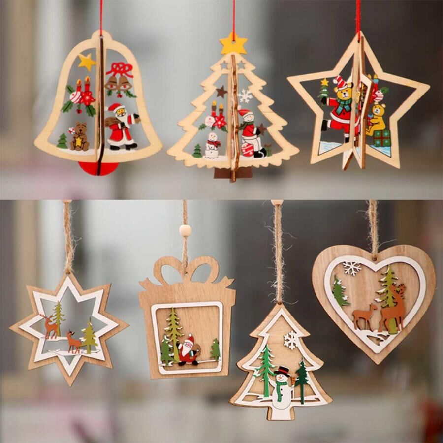 Decorações japonesas de natal minimalistas