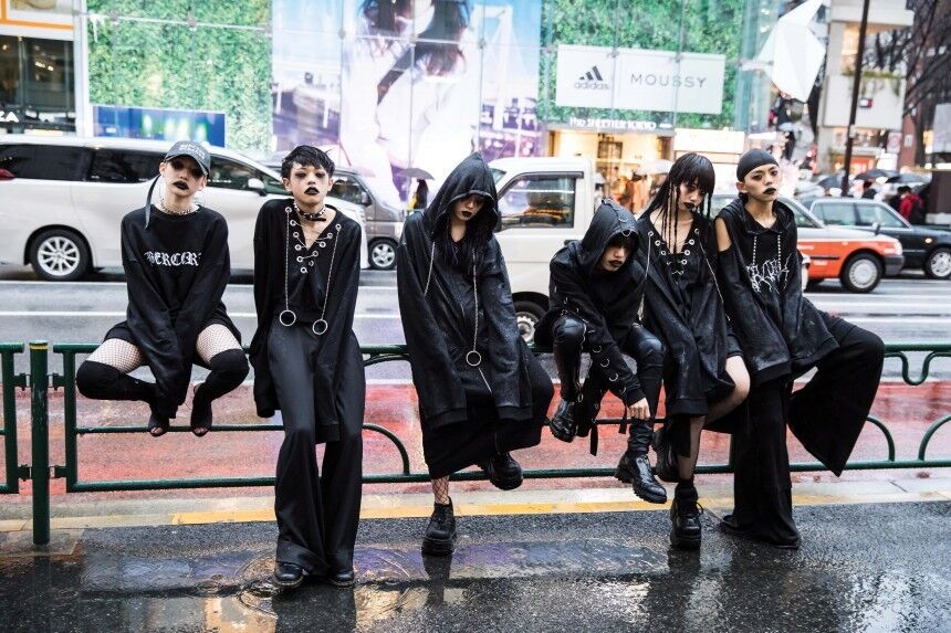 Estilo de subcultura do Harajuku Fashion