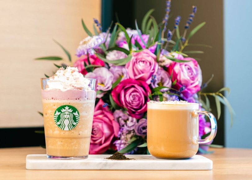 Starbucks Japão lança frapuccino sabor buquê de flores