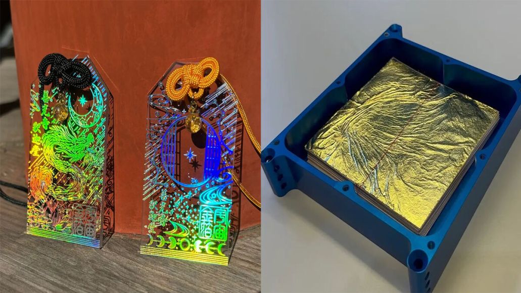 Omamori dos cosmos do templo Zenkoji Sensonin