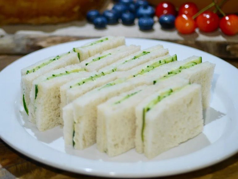 Sanduíche de pepino do Japão