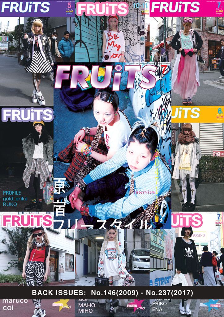 Fruits publicação importante do Harajuku Fashion