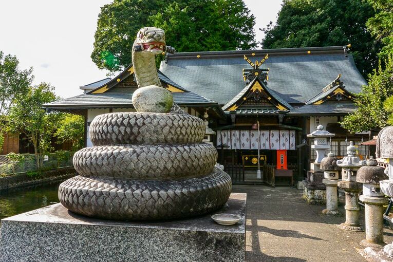 Santuário Hakuja Benzaiten, Mooka, província de Tochigi
