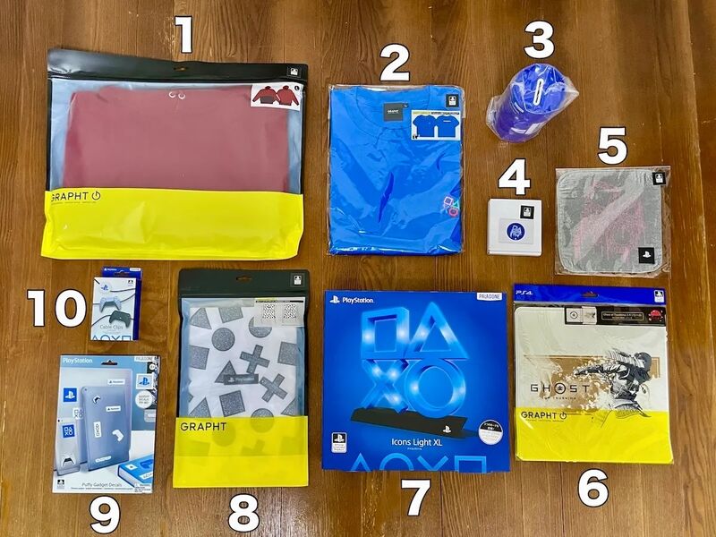 Itens lucky bag Playstation