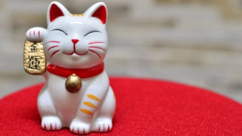 Maneki Neko é um símbolo da sorte no Japão