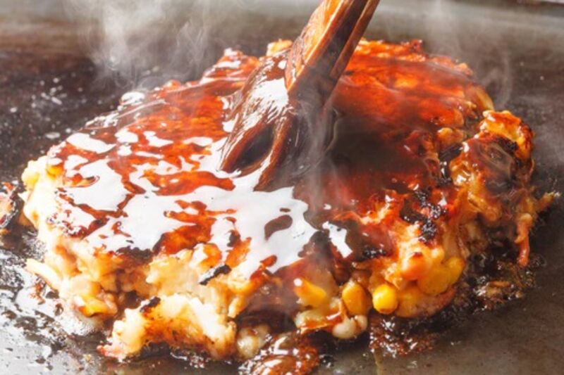 Textura do molho okonomiyaki