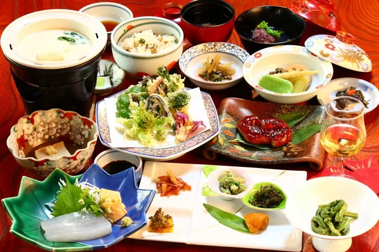 Shojin Ryori, a culinária vegana budista servida aos hóspedes do Shukubo