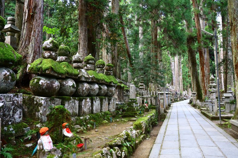 Existem 51 Shukubo nos templo budistas Shingon no Monte Koyasan