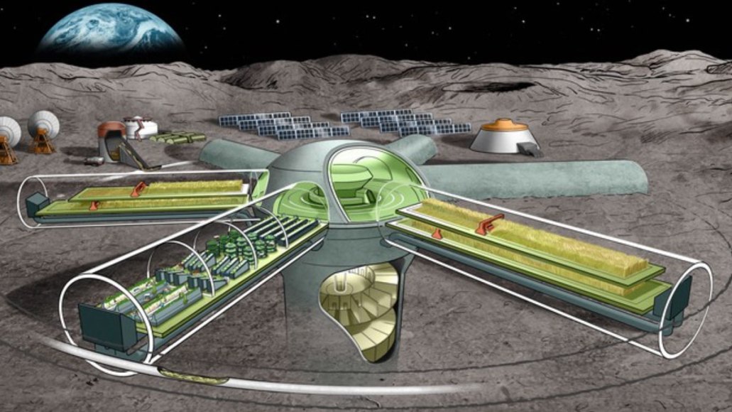 Conheça o projeto das fazendas lunares japonesa