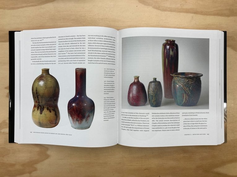 Exemplos da influência japonesa na arte e design dinamarquesa