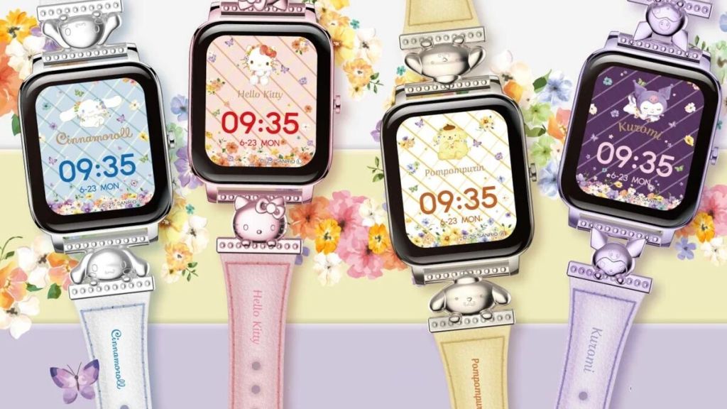 Relógio Hello Kitty linha 2025 Sanrio
