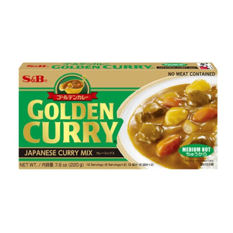Bloco de curry é forma popular encontrada no Japão