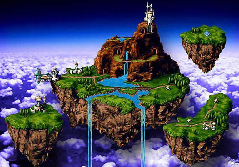 Linha do tempo 12000 BC, era em que o então lendário reino de Zeal é descoberto por Crono e seus amigos