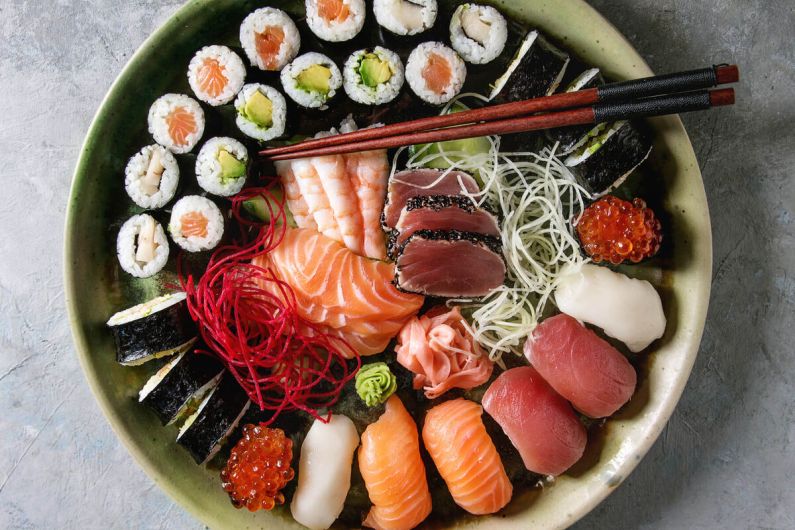Diferenças entre sushi, sashimi e nigiri