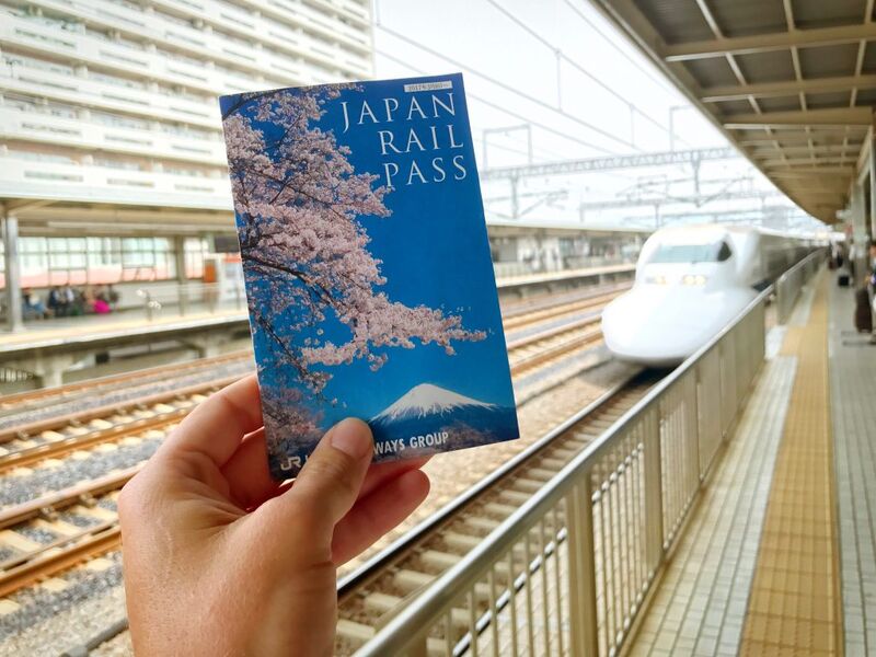 Japan Rail Pass, passe ilimitado de viagens de shinkansen para turistas internacionais