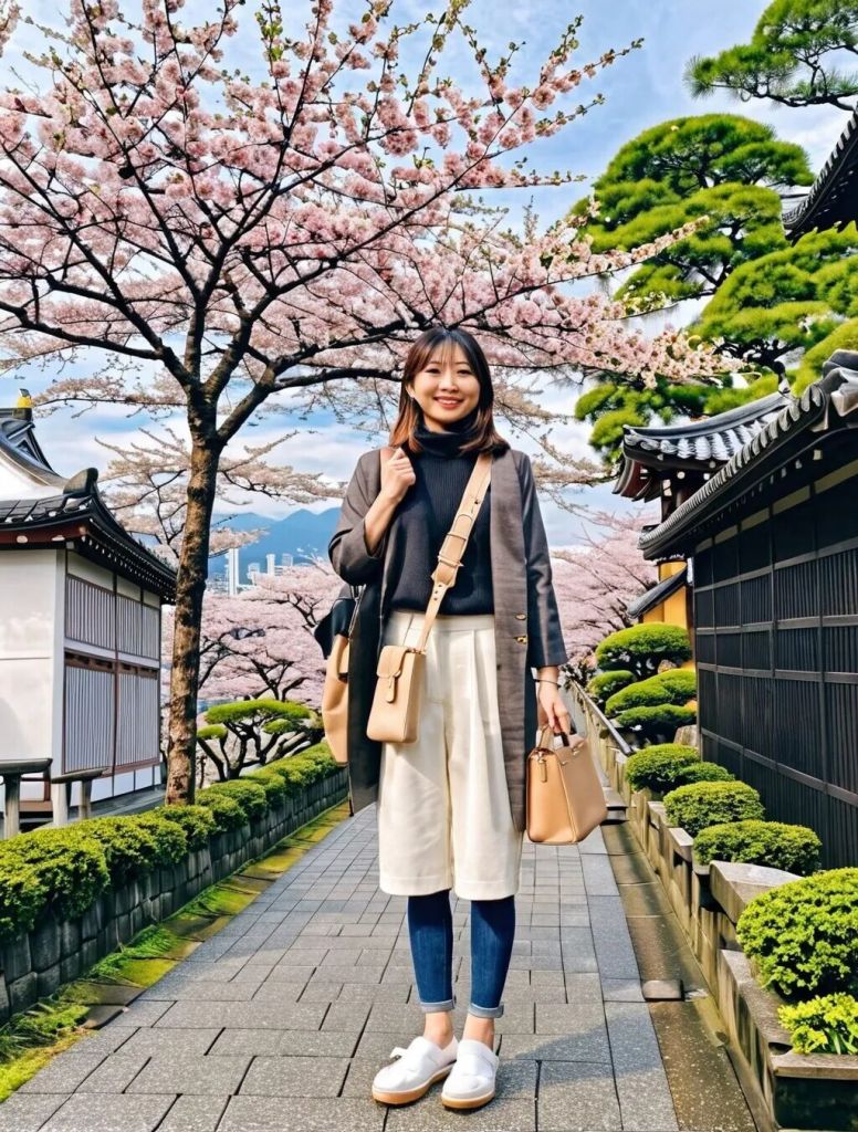 Moda na primavera japonesa