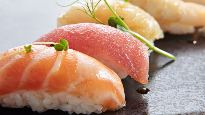 Nigiri é uma variação de sushi