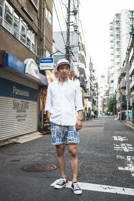 Shorts são bem aceitos no Japão na primavera