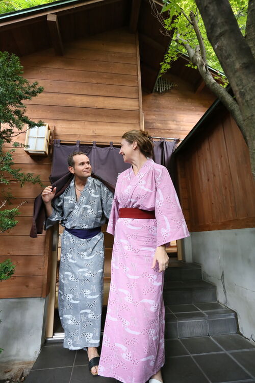 Yukata é confortável e tradicional no Japão para usar na primavera