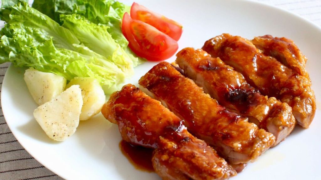 Receita japonesa de frango teriyaki