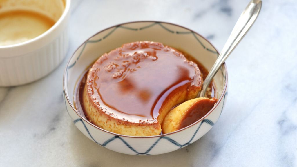 Pudim de amazake