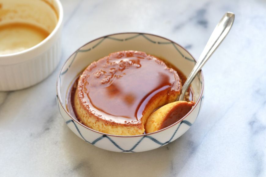 Pudim de amazake