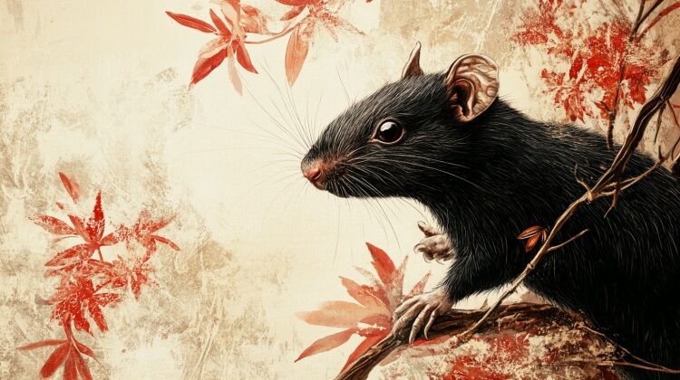 Signo japonês rato