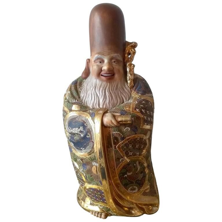 Fururojuku, um dos 7 deuses do panteão japonês da sorte