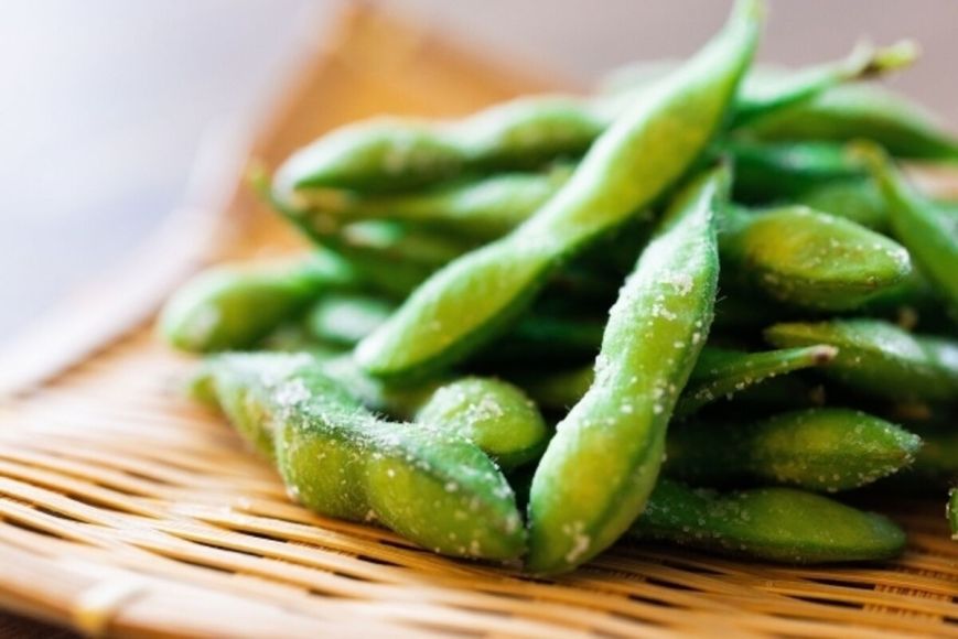 Receita de edamame
