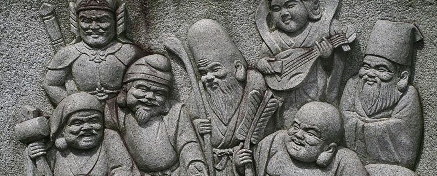 Os 7 deuses da sorte no Japão
