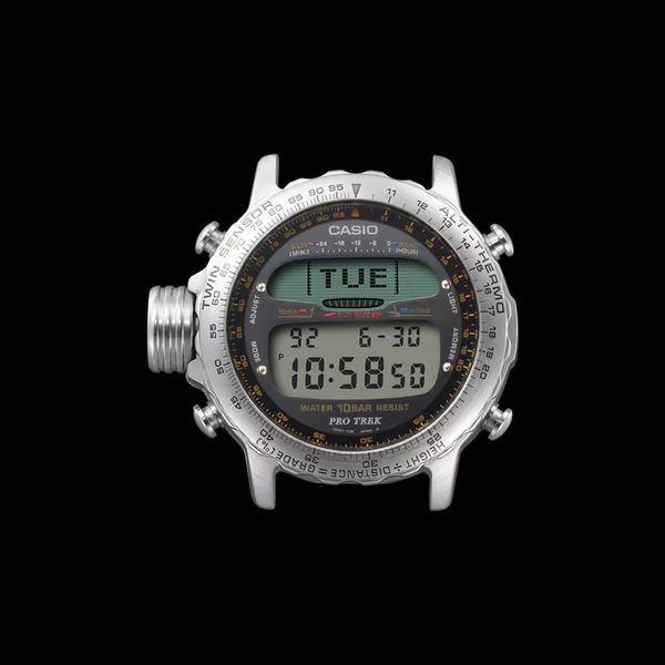 CASIO ALT-7000, relógio de pulso desenvolvido para montanhismo e mergulho