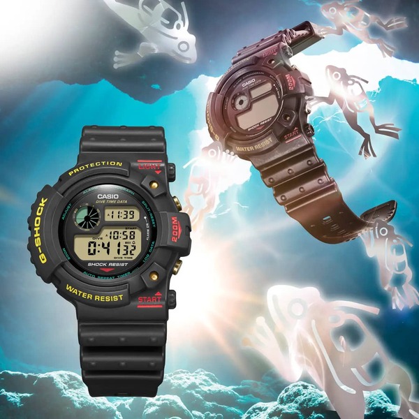 CASIO DW-6300, o primeiro modelo FROGMAN da família G-SHOCK